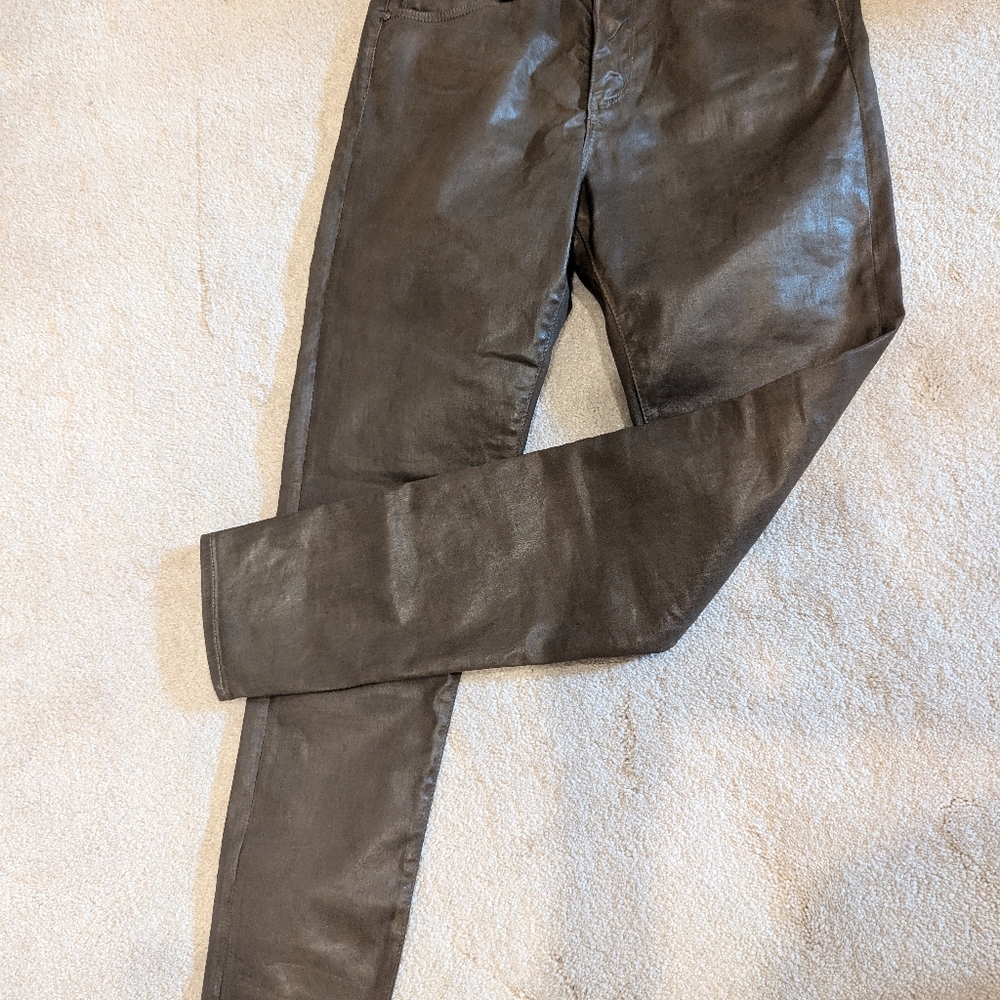 Shiny Brown Pants
